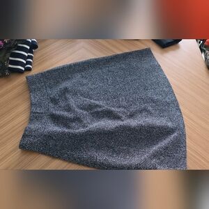 LOFT Charcoal Pencil Skirt